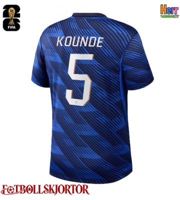 Frankrike Jules Kounde #5 Hemmatröja VM 2026 Kortärmad